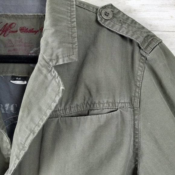 Vintage Micros Utility Field Jacket M - Picture 4 of 13